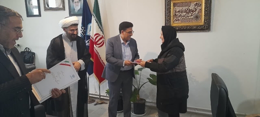 برگزاری مراسم بزرگداشت روز زن در اداره‌کل دامپزشکی استان زنجان